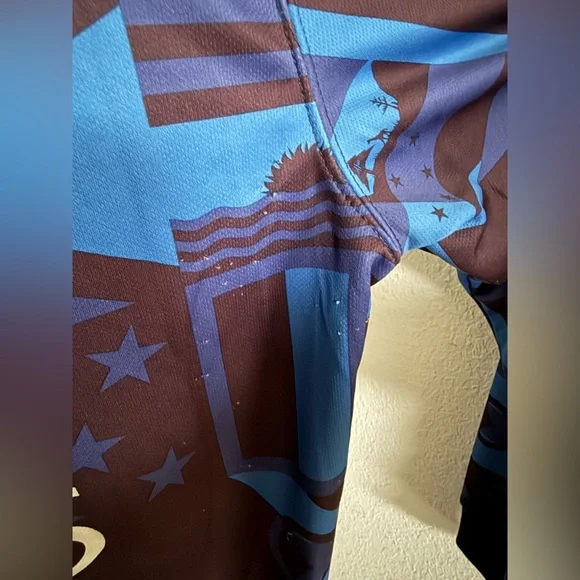 LRG Lifted Research Group Jersey LRG Adult Large Long Sleeve Graphic Team USA 47 - Picture 7 of 12